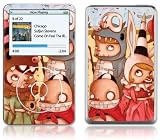 iPod Video GelaSkin The Provocateurs by Kathie Olivas - Designer Adhesive Case Skin