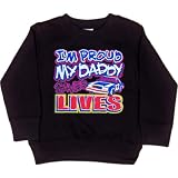 Infant Sweatshirt : I'M PROUD MY DADDY SAVES LIVES