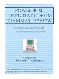 Power 3000 Toefl Test Cdrom Grammar Review: A Tutorial With 3000 Questions (150 Practice Tests)