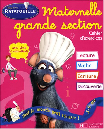 Ratatouille Maternelle Grande Section : Cahier d'exercices