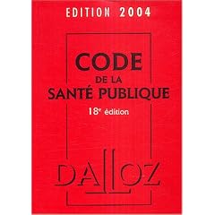 Code de la sant� publique 2004