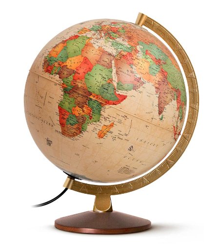 Light-Up Antique-Style Globe