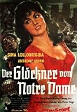 The Hunchback of Notre Dame Movie Poster (27 x 40 Inches - 69cm x 102cm) (1957) German -(Anthony Quinn)(Gina Lollobrigida)(Alain Cuny)(Jean Danet)(Robert Hirsch)(Jean Tissier)