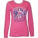 Search : Batgirl, Wonder Woman, & Supergirl - Girl Power Juniors Long Sleeve Thermal T-Shirt by Junk Food