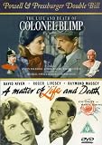 Life And Death of Colonel Blimp, The / A Matter Of Life And Death [DVD] [1943]