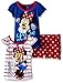 Disney Girls' 3 Piece Minnie Cutie Pie Short Set With Polka Dotted Shorts