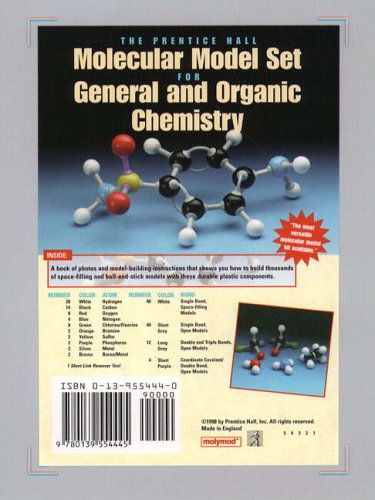 Prentice Hall Molecular Model Set for General Organic Chemistry