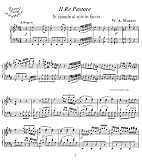Mozart: Il Re Pastore - Si spande al sole in faccia - Alexander, tenor: Instantly download and print sheet music