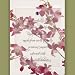 Printable DIY Invitations Kit - Premium 100% Recycled Orchid with Amethyst Crystal Brad (10 count)
