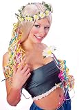 Daisy Hippie or Fairy Costume Headpiece and Flower Set
