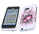 iTALKonline ProGel POWER OF LOVE WHITE BLACK PINK HEARTS Super Hydro Gel TP ....