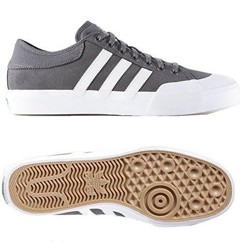 adidas Mens Matchcourt ADV Skateboarding Sneaker Grey/White B27330
