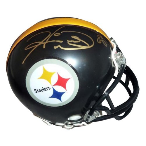 Hines Ward Autographed Pittsburgh Steelers Mini Helmet