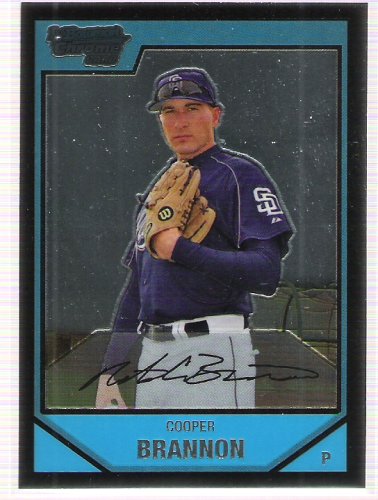 Buy 2007 Bowman Chrome Prospects BC1 Cooper Brannon San Diego Padres (Pre - Rookie - Baseball Cards) by Baseball Cards