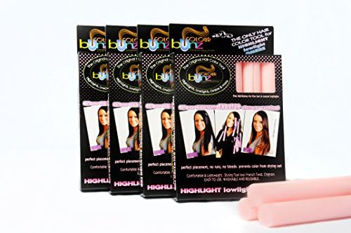 Create DIY High Lights and Hair Color with Pink Slim Channel Colour Bunz