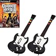 PS2 Guitar Hero III Legends of Rock Bundle with 2 Guitars