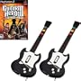 PS2 Guitar Hero III Legends of Rock Bundle with 2 Guitars