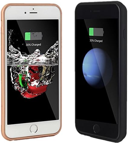 iPhone 6 / 6s Plus Battery Case Slim Protective Battery Case Backup Juice Bank Portable Charger Case with 3700mAh for iPhone 6 6S Plus(5.5 Inch)(Black)