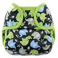 Swaddlebees Capri Diaper Cover Size 1 (1-Aplix, Elephants)