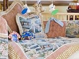 Surf's Up 4 Piece Crib Bedding Set by Glenna Jean