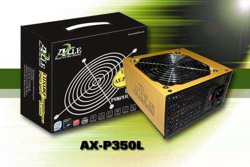 Axle AX-P350L Typhoon Series ATX PC Netzteil 350 Watt 120mm