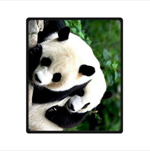 Personalized Giant Panda Fleece Blankets 50 x 60 inches (Medium)