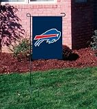 BUFFALO BILLS OFFICIAL LOGO GARDEN FLAG + STAND