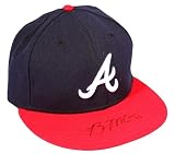 Brian McCann Signed Hat - Atlanta Braves - GAI - Autographed MLB Helmets and Hats