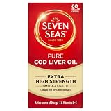 Seven Seas Pure Cod Liver Oil Extra High Strength 60 Capsules