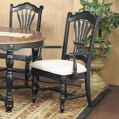 Sonoma Arm Chair With Fabric Cushion [Set of 2]