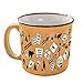 Ceramic Coffee Mug - 15 oz Retro Inspired Camping Mug - for Hot & Cold Drinks - Works as a Tea, Soup, & Coffee Mug - Stylish, Versatile, & Microwaveable Camping Coffee Mugs by Camp Casual
