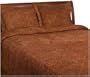 Luxury Paisley Microsuede Queen Comforter 4-Piece Bedding Set, Caf�