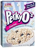 51P5wKOkQBL. SL160  Perky Os 100% Natural, Frosted Cereal, 10.4 Ounce Boxes
