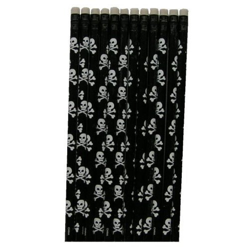 Halloween Skull Pencils(12/pkg)