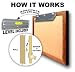 Hangman HM-18D Heavy Duty Mirror and Picture Hanger with WallDog Anchorless Screws, 18-inch