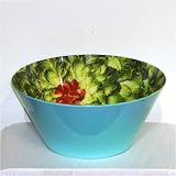 Large Salad Print Melamine Bowl