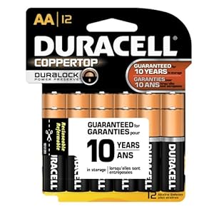 Duracell Coppertop Aa