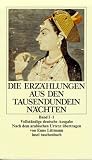 cover of Die Erzählungen aus den Tausendundein Nächten, 6 Bde. in 12 Tl.-Bdn.