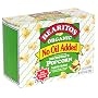 BEARITOS Organic No Oil Added Microwave Popcorn, Lightly Salted, 3-Count Boxes (Pack of 12)