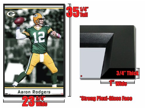 Aaron Rodgers Poster Green Bay Packers Qb