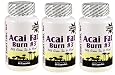 ACAI Fat Burn #3 all Pure Diet Pill with Green Tea, Grapefruit, Apple Cider, and more for Weight Loss and fat burning
