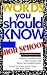Words You Should Know In High School: 1000 Essential Words To Build Vocabulary, Improve Standardized Test Scores, And Write Successful Papers