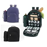 Classic Picnic Backpack For Four