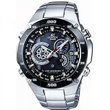 Casio Funkuhren Herren-Armbanduhr Funk-Solar-Kollektion Analog Quarz EQW-M1100DB-1AER