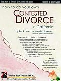 How to Do Your Own Contested Divorce in California