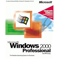 Microsoft Windows 2000 Professional Upgrade w/ Encryption Coded Software
