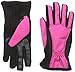 Isotoner Women's Smartouch Fleece-Lined Spandex Glove with Chevron Applique