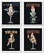 Martini Set by Ralph Burch 8"x10" Art Print Poster