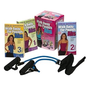 Leslie Sansone - Walk Away The Pounds For Abs w/belt (3 Pack) [VHS]