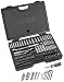 Allen 19222 107-Piece 1/4 3/8 1/2-Drive Socket Set Blow Mold Case